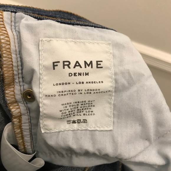 Frame Denim Le Skinny de Jeanne 27 jeans blue - Picture 7 of 8